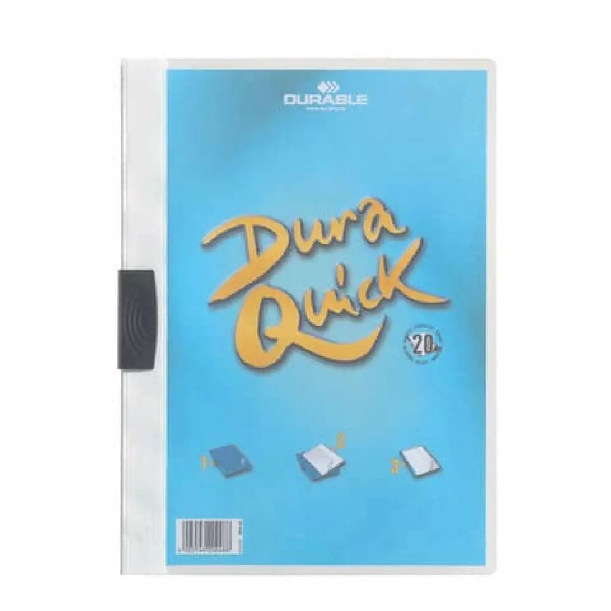 DURABLE Klemmhefter DURAQUICK, DIN A4, weiß (EAN: 4005546202488)