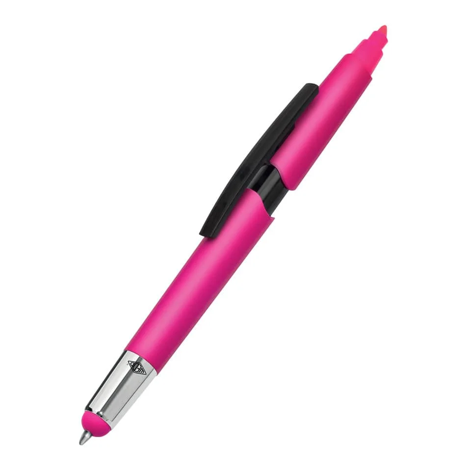WEDO Eingabestift 3-in-1 NEON, 24er Display, neongelb, neongrün, neonpink, neonorange (EAN: 4003801864983)