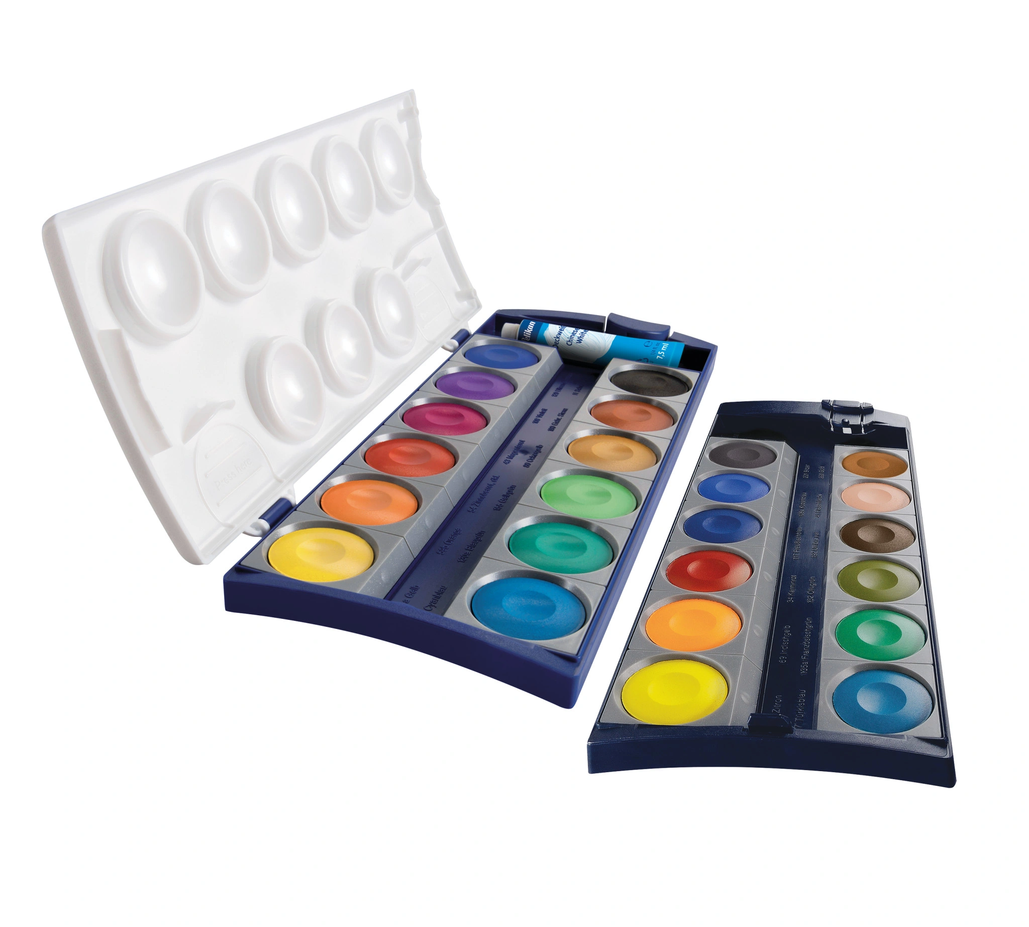 Pelikan Deckfarbkasten K24, blau, 24 Farben (EAN: 4012700720634)