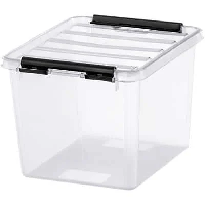 smartstore Aufbewahrungsbox CLASSIC 3 L, Clips: schwarz, transparent, schwarz (EAN: 7310543522079)