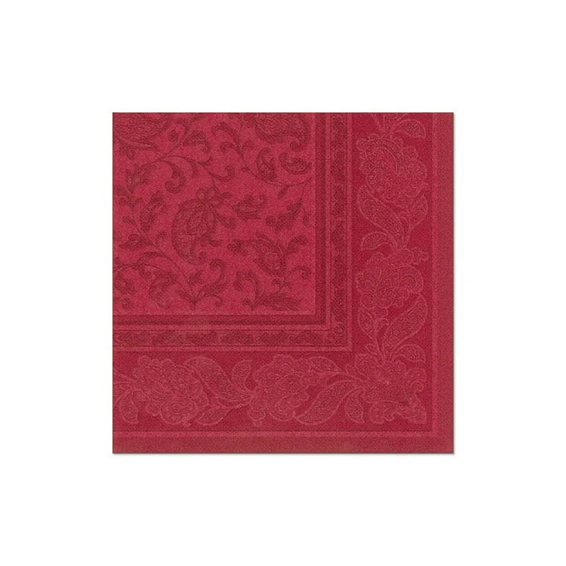PAPSTAR Servietten "ROYAL Collection Ornaments", bordeaux (EAN: 4002911116685)