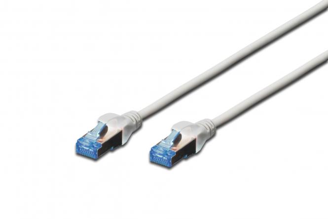 DIGITUS Patchkabel Kat. 5e, SF/UTP, 3,0 m, grau (EAN: 4016032199670)