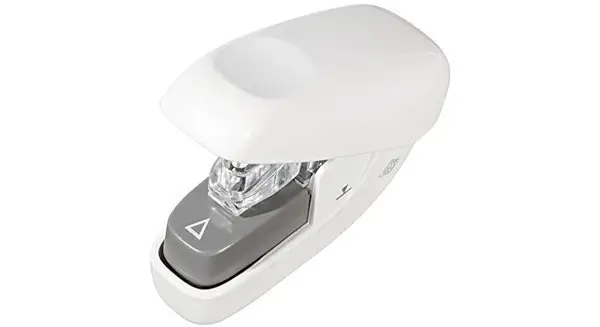 WEDO Heftgerät Mini klammerlos, Heftleistung: 5 Blatt, weiß (EAN: 4003801848426)