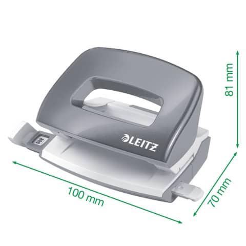 LEITZ Heftgerät- & Locher-Set Mini Nexxt WOW, gelb (EAN: 4002432122301)