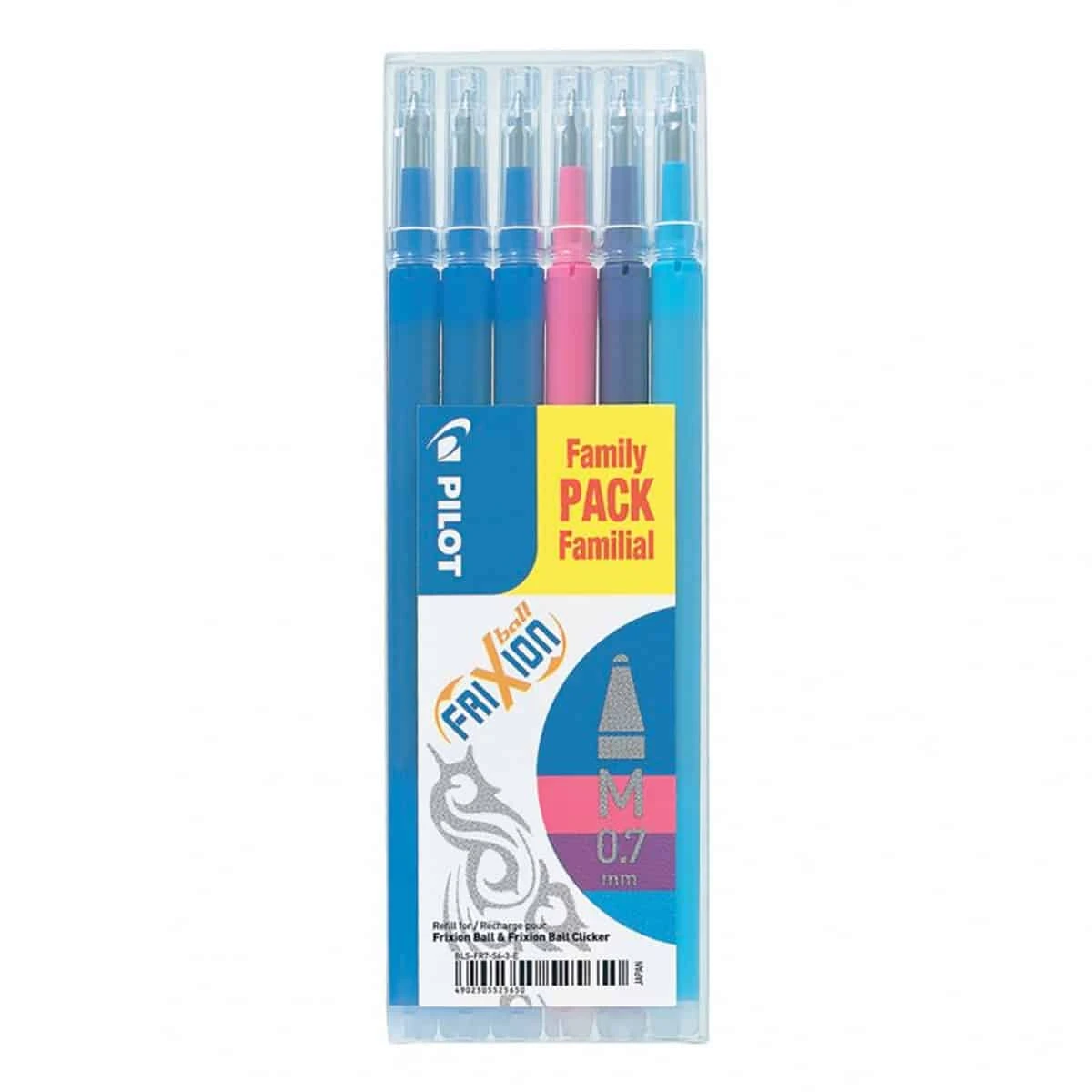 PILOT Tintenroller-Ersatzmine BLS-FR7, farbig sortiert (EAN: 4902505525650)