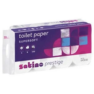 satino by wepa Toilettenpapier Prestige, 3-lagig, hochweiß (EAN: 4000735323104)