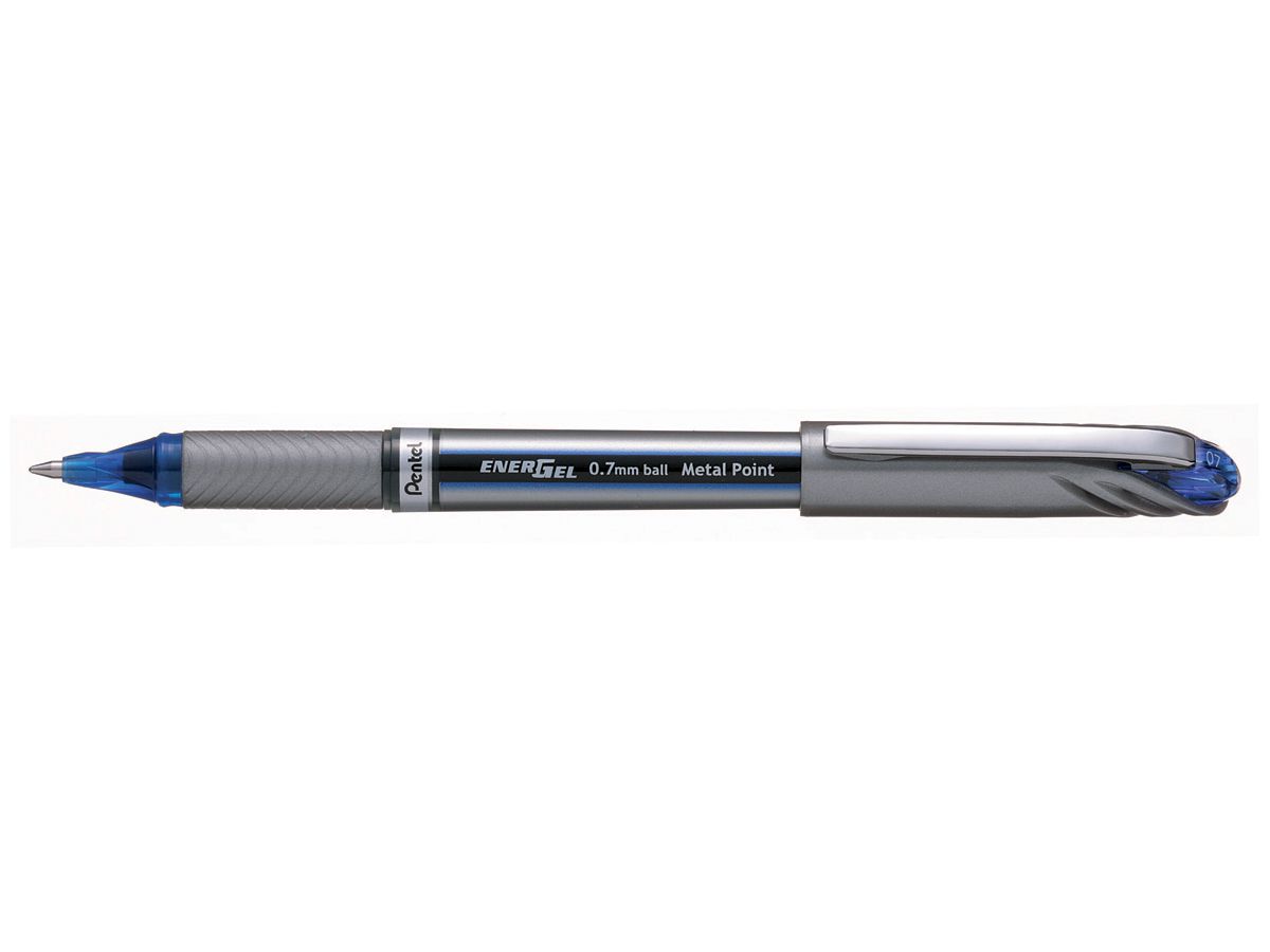 Pentel Liquid Gel-Tintenroller EnerGel XM BL27, blau (EAN: 0072512235461)