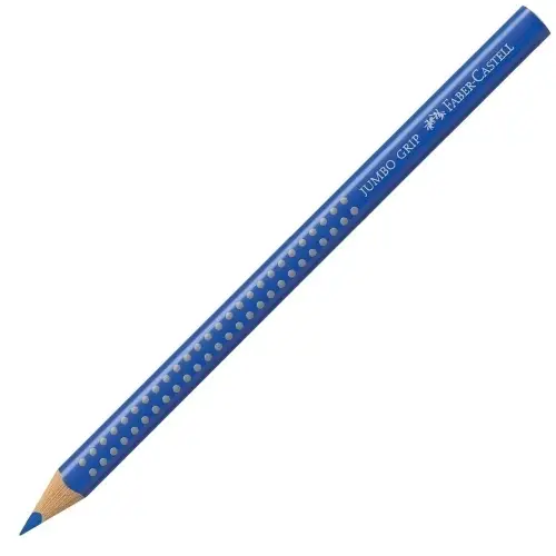 FABER-CASTELL Dreikant-Buntstift Jumbo GRIP, ozeanblau (EAN: 4005401109433)