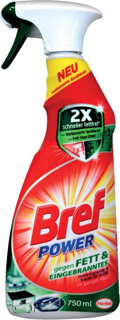 Bref Power Fettlöser, 750 ml Sprühflasche (EAN: 4015000970921)