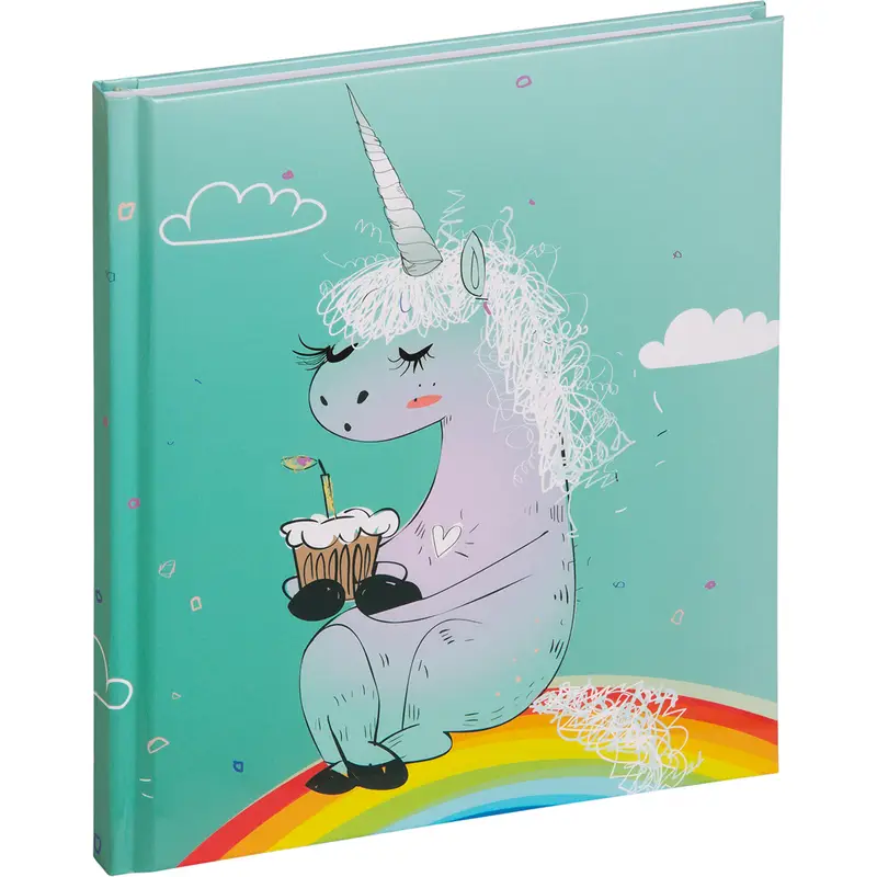 PAGNA Poesiealbum "Einhorn", 128 Blatt (EAN: 4009212054876)