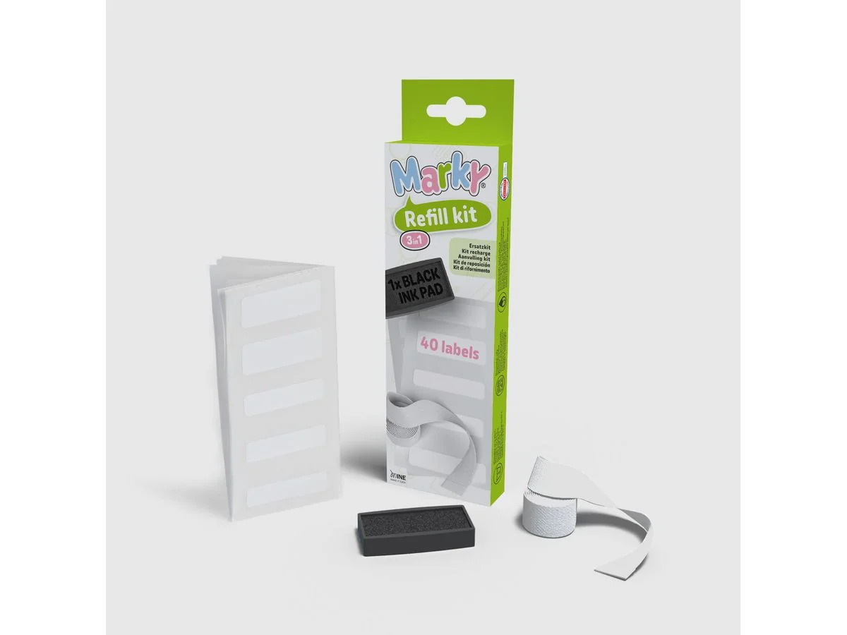 COLOP Nachfüll-Set 3in1 "DIY Marky", schwarz (EAN: 9004362539049)
