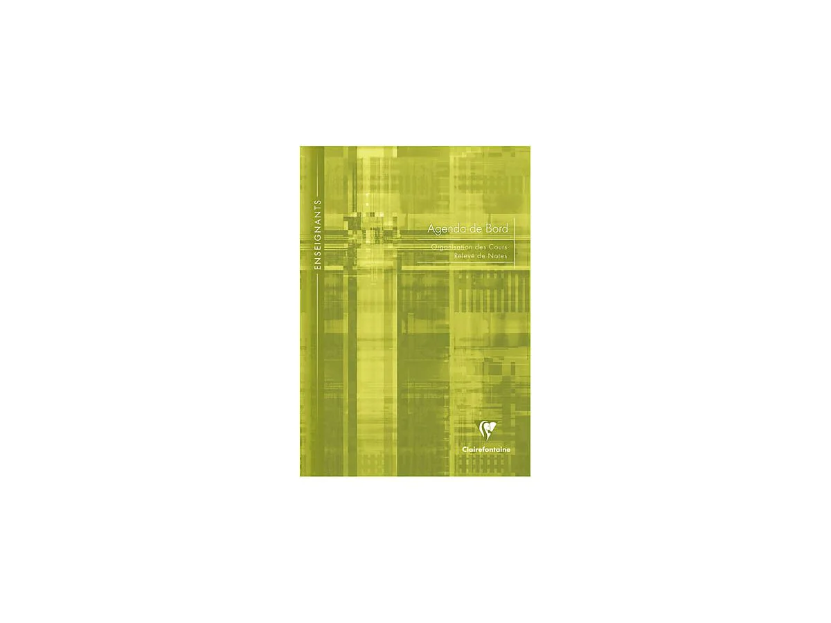 Clairefontaine Kalender ohne Jahresangabe, A4, 144 Seiten, coloris assortis (EAN: 3329680905908)