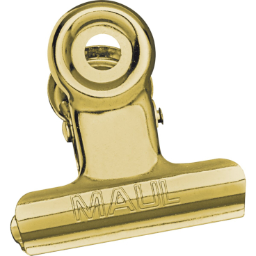 MAUL Briefklemmer MAULstandard, Breite 30 mm, gold (EAN: 4002390092975)