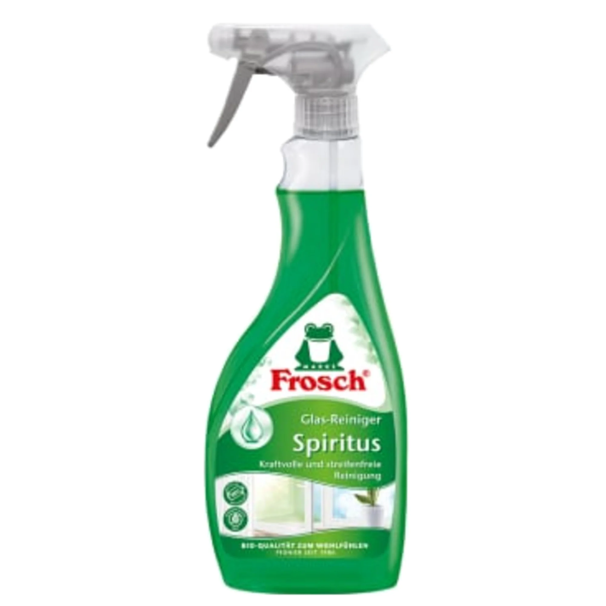 Frosch Glasreiniger Spiritus, 500 ml Sprühflasche (EAN: 4001499961465)