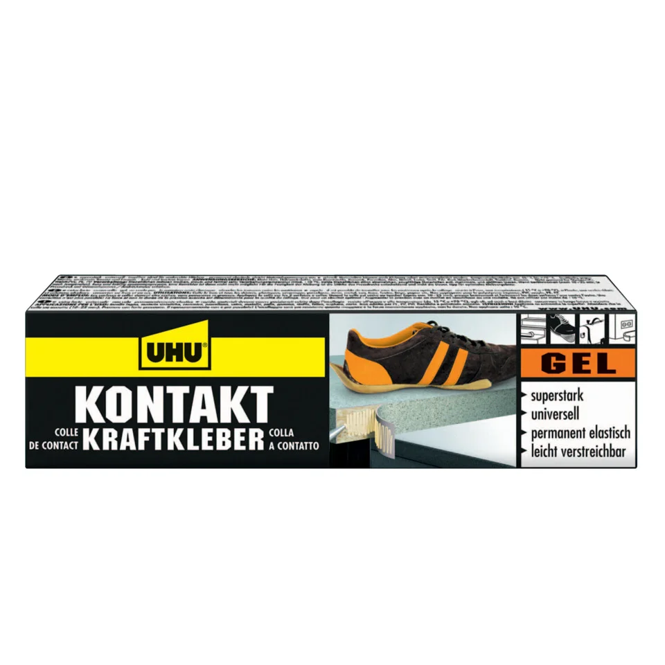 UHU Kontakt Kraftkleber, Gel, lösemittehaltig, 42 g (EAN: 4026700464801)