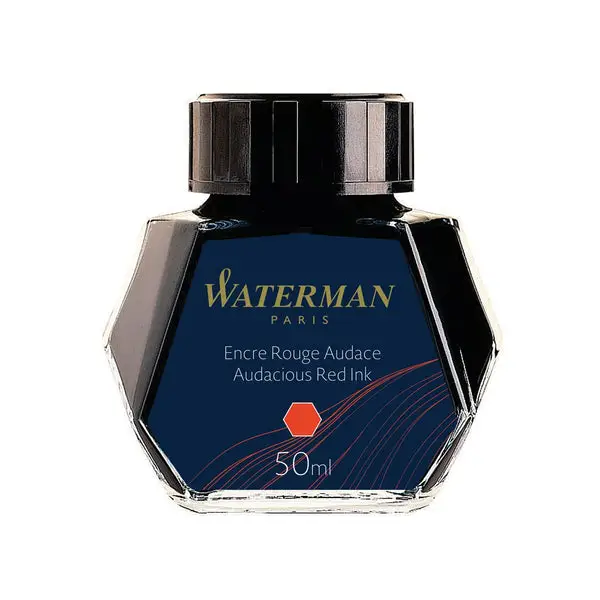 WATERMAN Tinte, rot, Inhalt: 50 ml im Glas (EAN: 3034325106397)