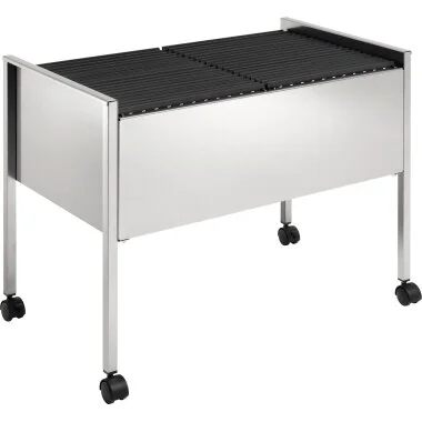 DURABLE Hängemappen-Wagen "Economy 100 DUO", silber metallic (EAN: 4005546987767)