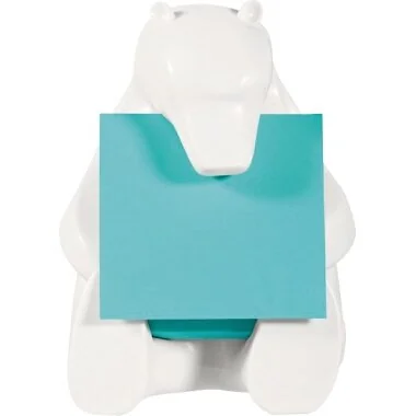 Post-it Super Sticky Z-Notes Spender "BEAR", weiß, bestückt (EAN: 8887862041899)