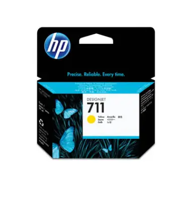 hp Tinte hp 711 für hp DesignJet T120, gelb (EAN: 0886112841157)