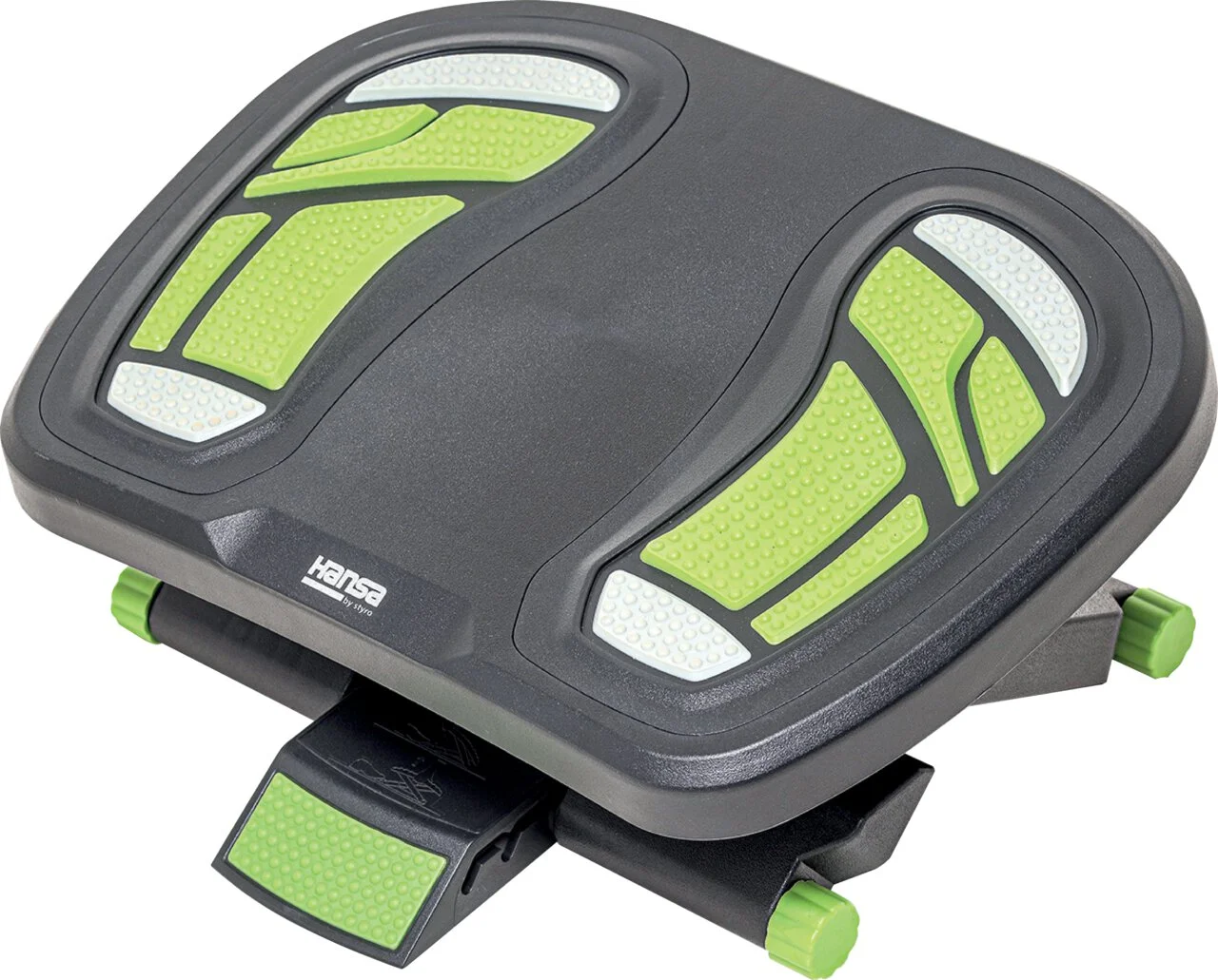 Hansa Fußstütze Footness "Comfort DUO", schwarz / grün (EAN: 7612176092920)