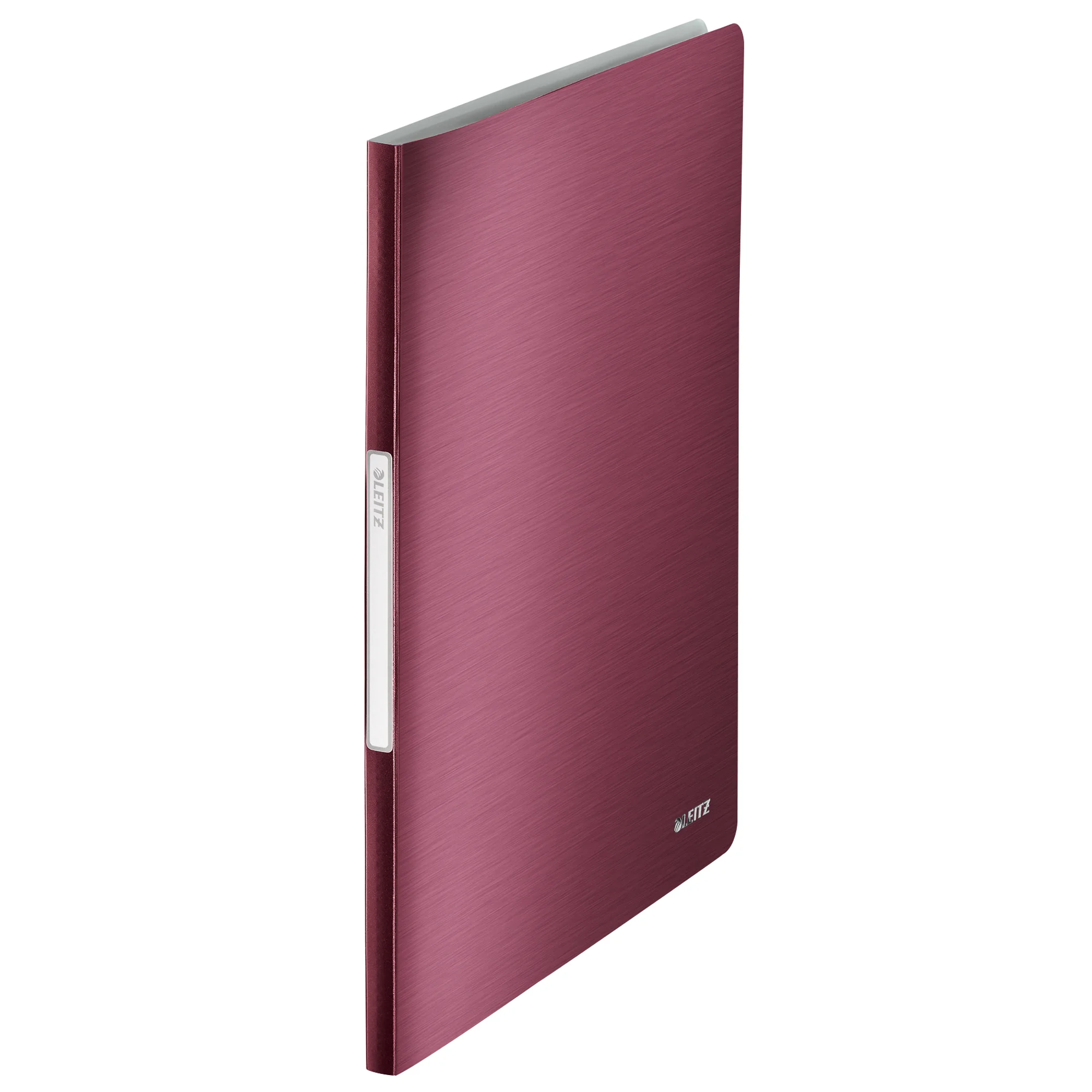 LEITZ Sichtbuch Style, A4, PP, mit 20 Hüllen, granat-rot (EAN: 4002432108176)