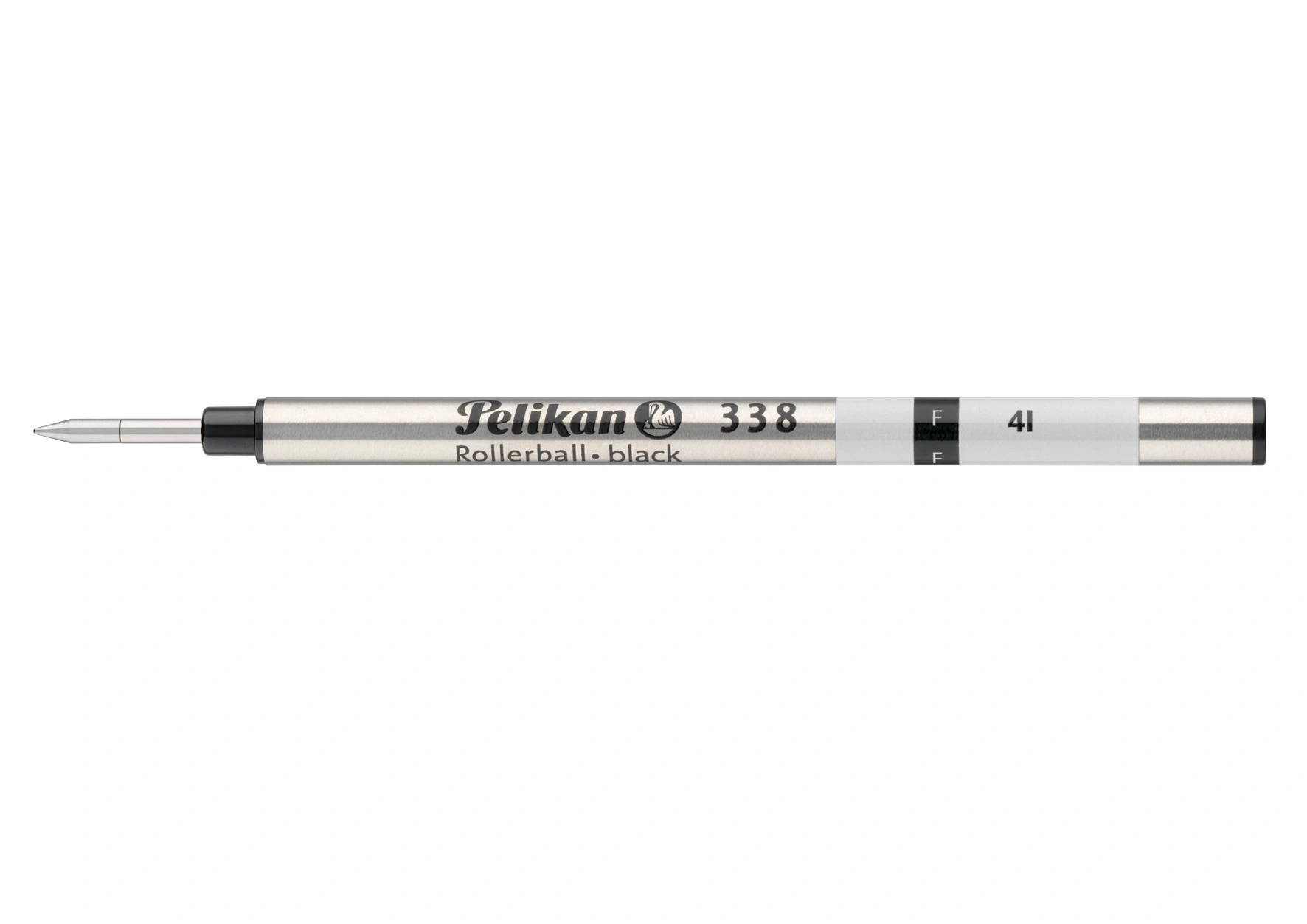 Pelikan Tintenroller-Minen 338, Stärke: F, schwarz (EAN: 4012700908483)