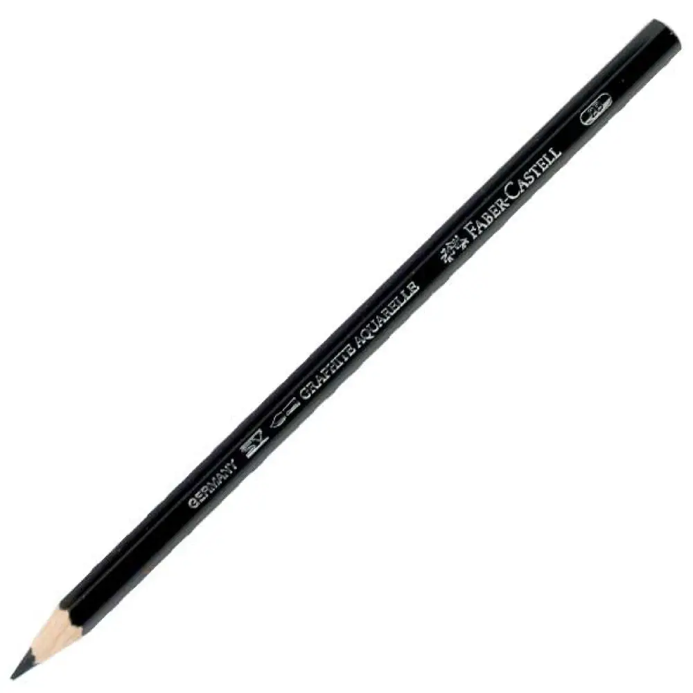 FABER-CASTELL Bleistift GRAPHITE AQUARELLE, Härtegrad: 2B (EAN: 4005401178026)
