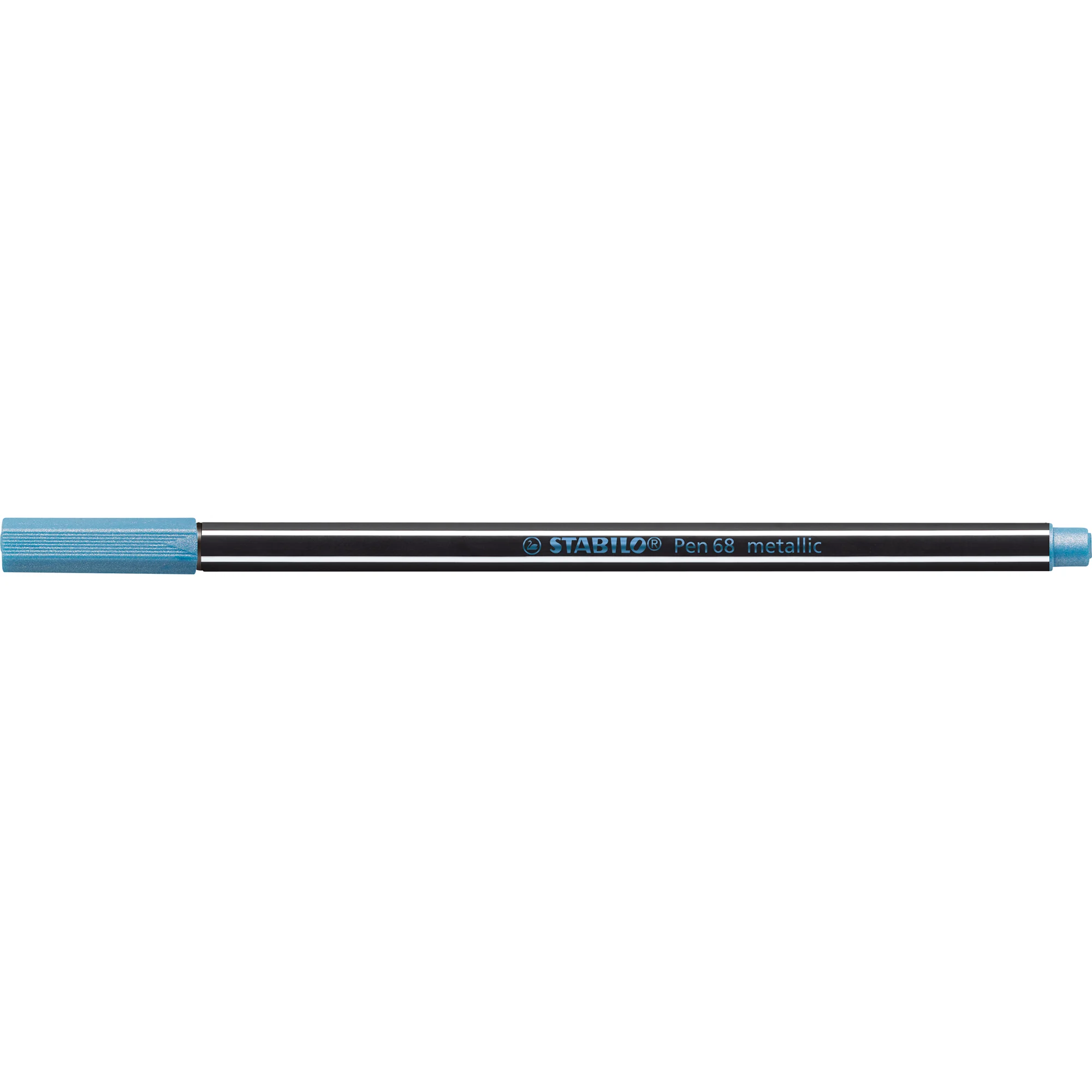 STABILO Fasermaler Pen 68 metallic, metallic-blau (EAN: 4006381530224)