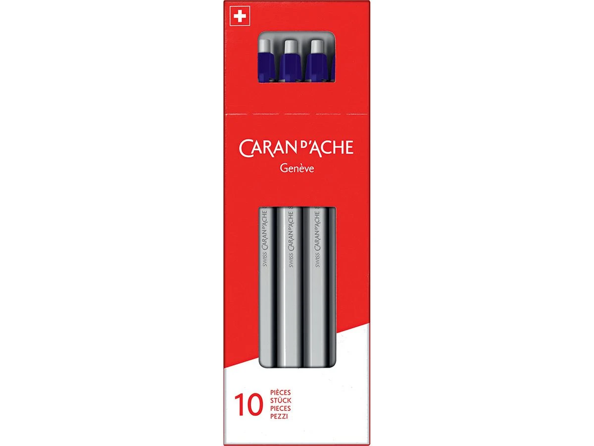 CARAN D'ACHE Druckkugelschreiber Eco Collection, blau (EAN: 7610186027116)