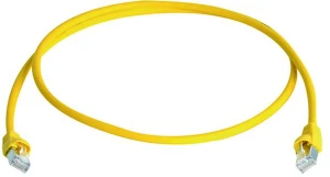 Telegärtner Patchkabel, Kat.6A (tief), S/FTP, 3,0 m, gelb (EAN: 4018359286590)