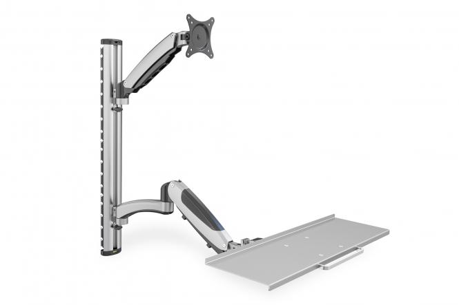 DIGITUS LCD-/LED-Monitorarm, mit Tastaturhalterung (EAN: 4016032383161)