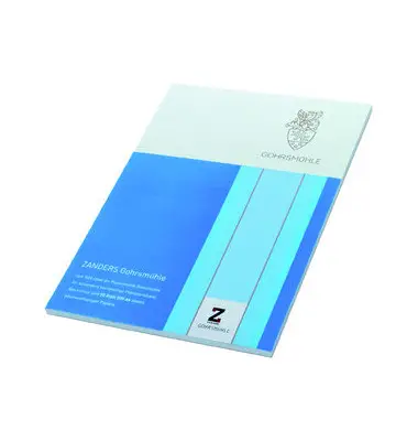GOHRSMÜHLE Briefblock Bankpost, DIN A4, 100 g/qm, hochweiß (EAN: 4004070317200)