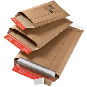 ColomPac Versandtasche, aus brauner Wellpappe, DIN B5 (EAN: 4033657100201)