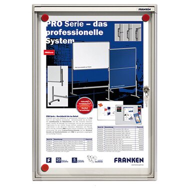 FRANKEN Schaukasten X-tra!Line, 1 x DIN A4, Innenbereich (EAN: 4016946193238)
