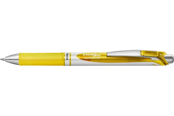 Pentel Liquid Gel-Tintenroller Energel BL77, gelb (EAN: 0884851051004)